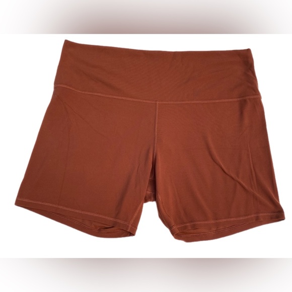 lululemon athletica align short 6” Dark Terracotta size 16 - Picture 8 of 15